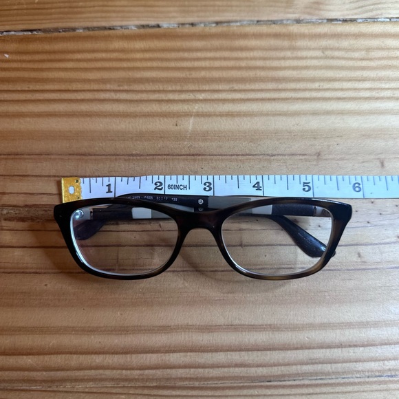 Vogue Accessories - Vogue Black Rectangular Eyeglasses